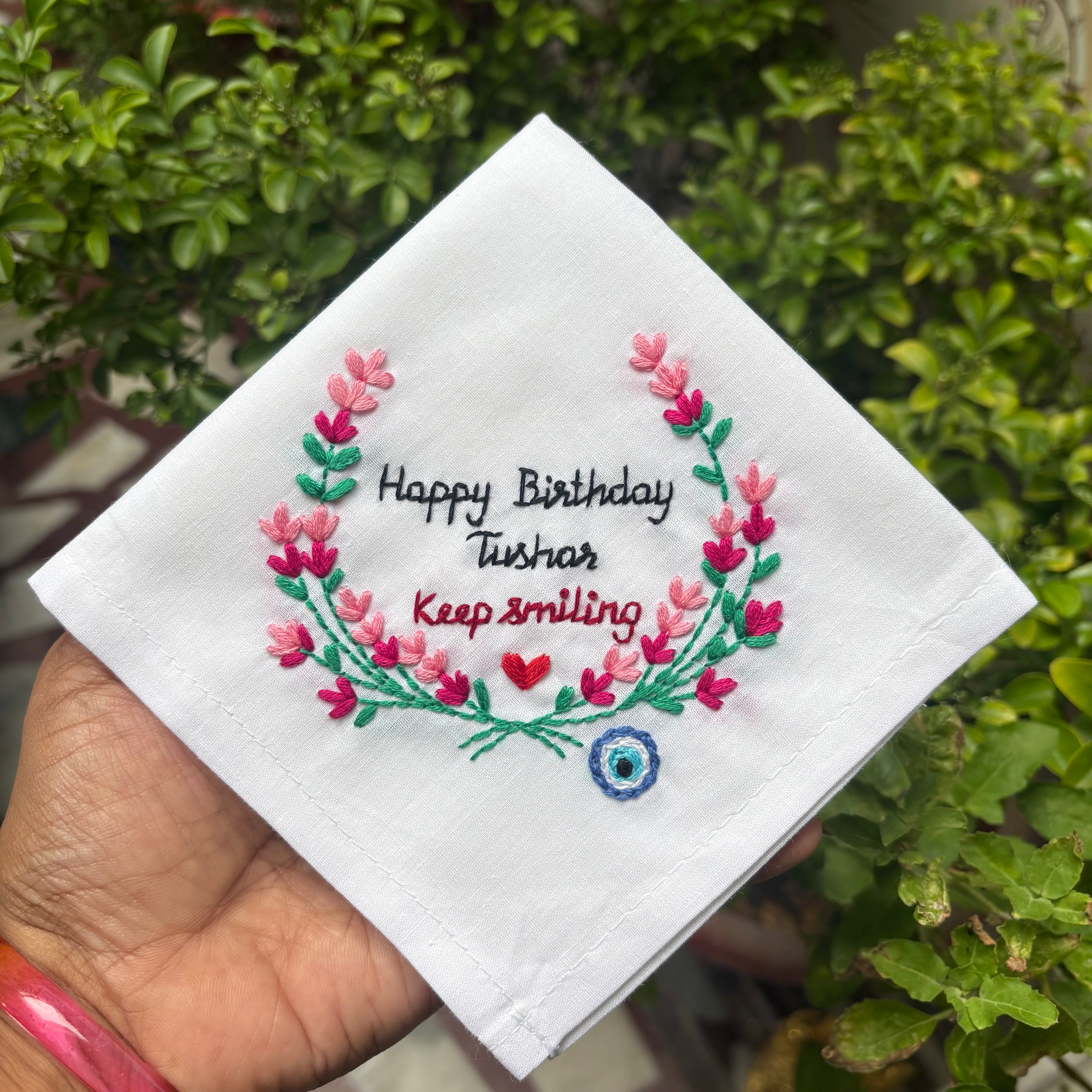 Birthday handkerchief