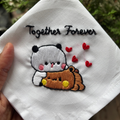 Bubu Dudu - embroidery handkerchief