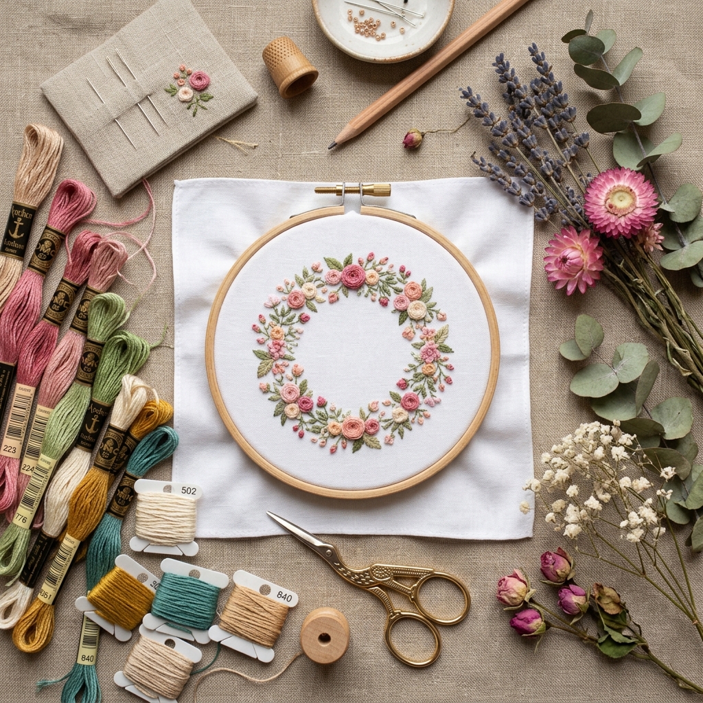 CottonFlare Embroidery Art